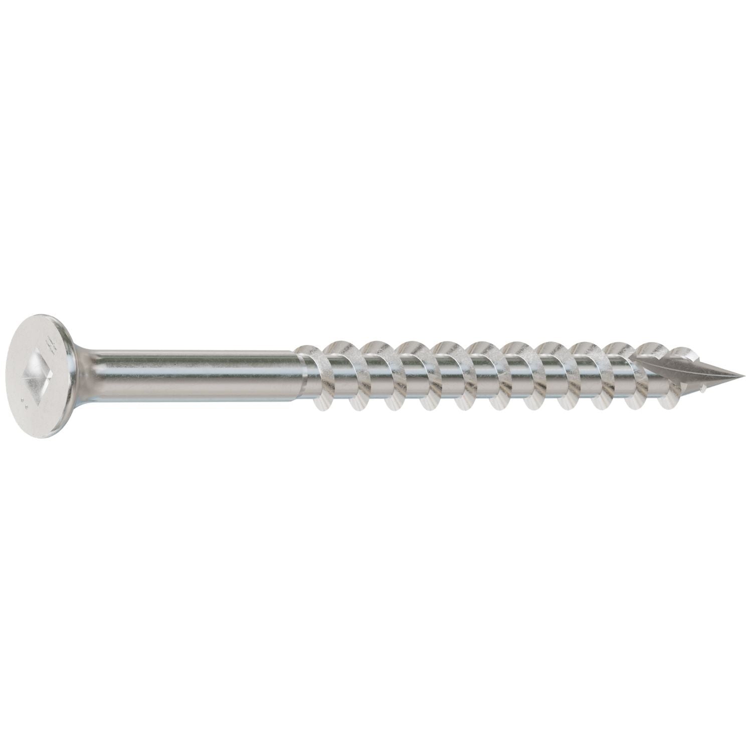 Simpson Strong-Tie S10250DBB Bugle-Head Wood Screw, Square Drive, #10 x 2-1/2-in. #2 Square, Type 305, 2000-Pack
