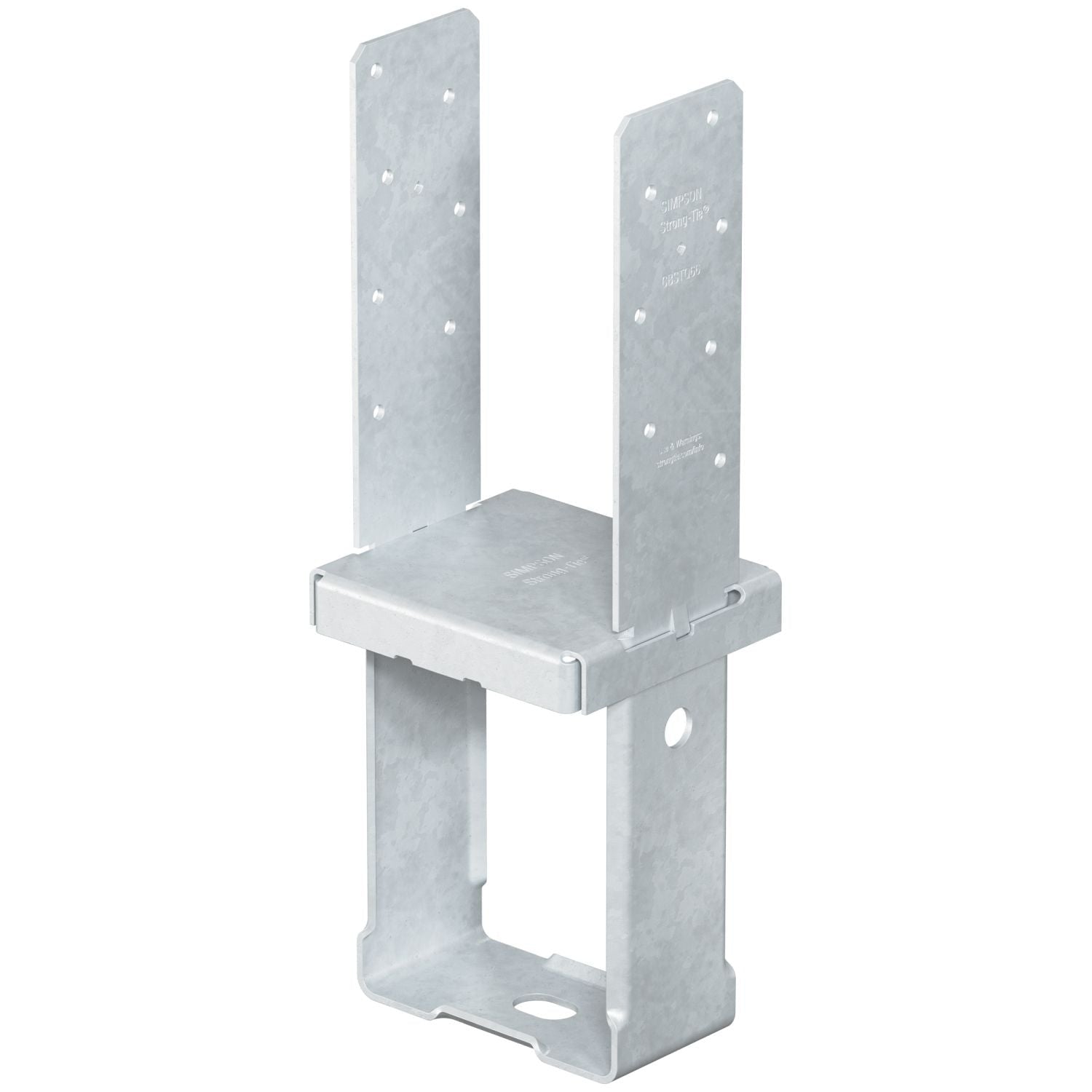 Simpson Strong-Tie CBSTQ66-SDS2HDG CBSTQ Hot-Dip Galvanized Standoff Column Base for 6x6 w/ SDS Screws