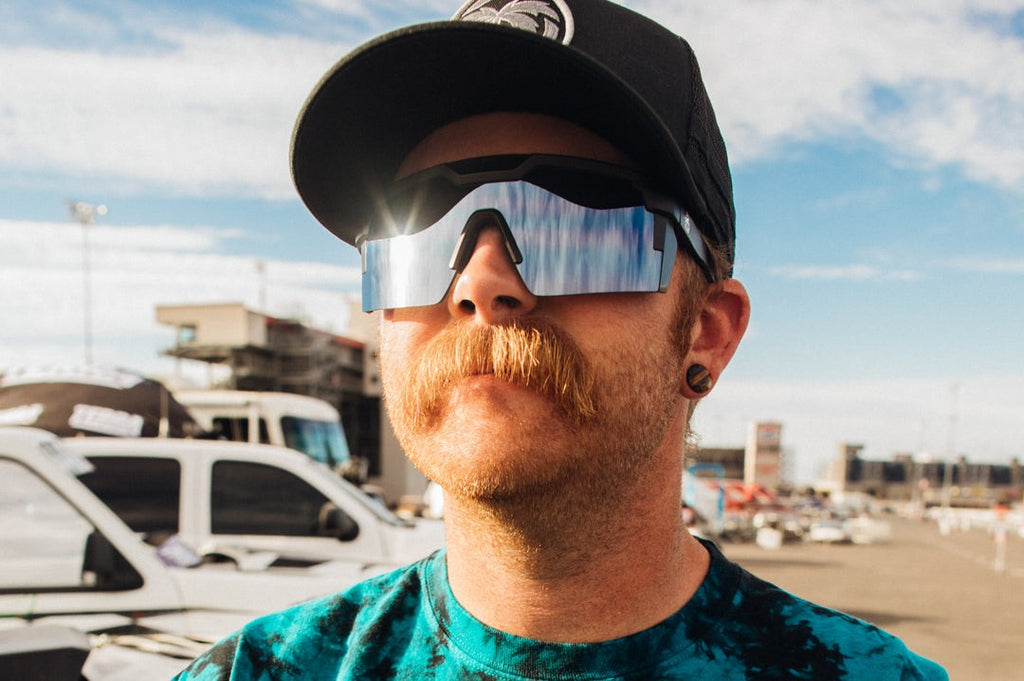 Heat Wave Future Tech Silver Z87+ Sunglasses