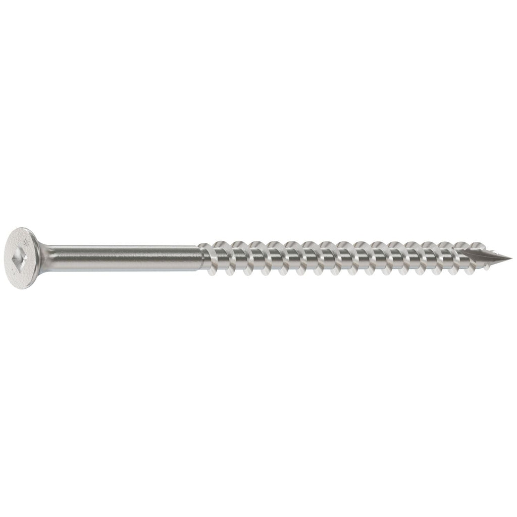 Simpson Strong-Tie S10350DB1 Bugle-Head Wood Screw, Square Drive, #10 x 3-1/2-in. #2 Square, Type 305, 1-lb.