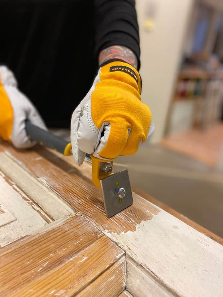 Speedheater 8-Cut Paint Scraper for Dry Scraping w/ 8-Edges