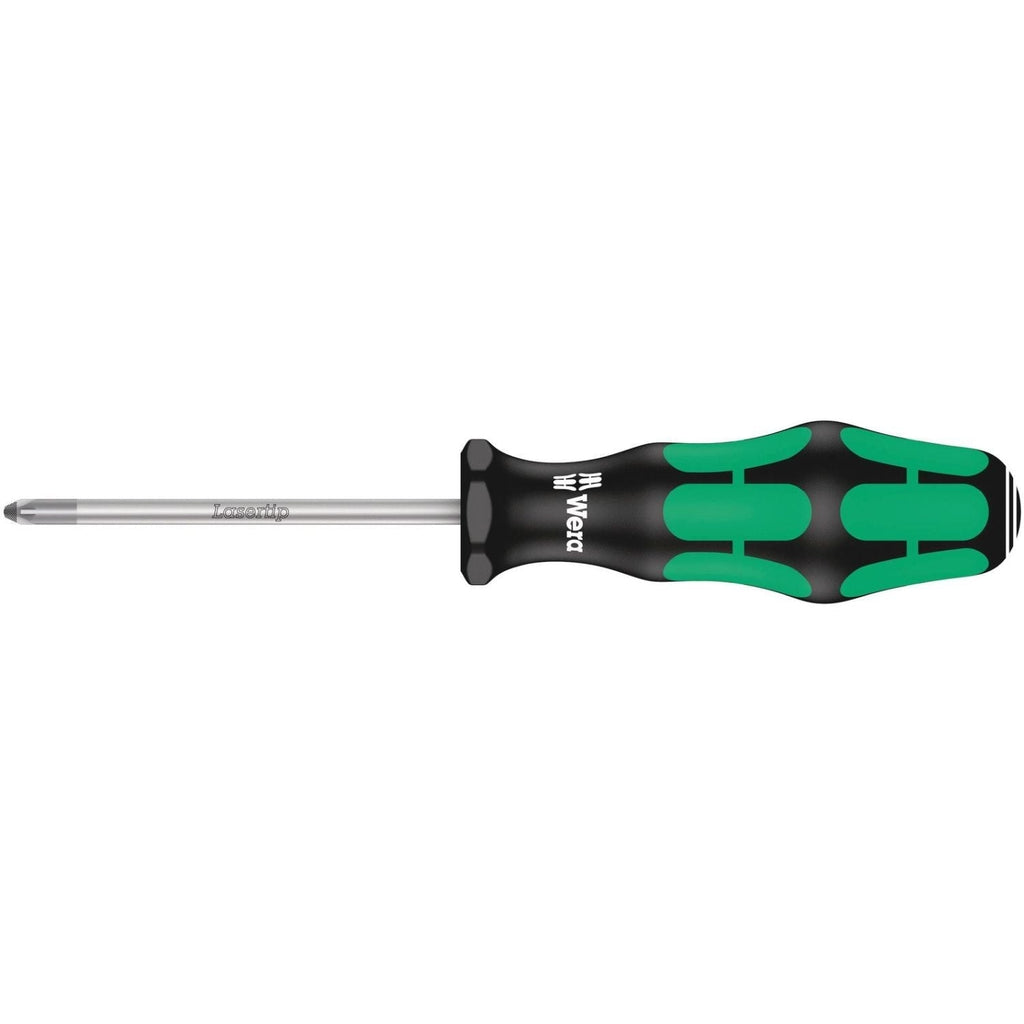 Wera 355 Pz Screwdriver For Pozidriv Screws, Pz 1x80-mm.