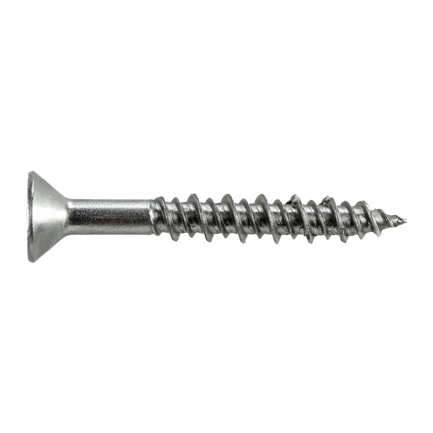 Simpson Strong-Tie T10J150FXC Marine Screw, Flat Head, #10 x 1-1/2-in. #2 Phillips Drive, Type 316, 100-Pack