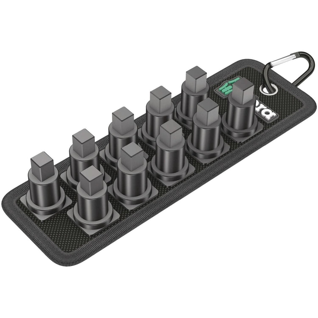 Wera Belt B VDE (Textile Belt), 10 Location, Unloaded, 71x209-mm.