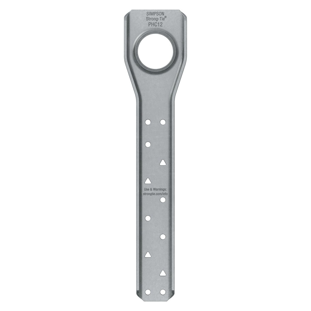 Simpson Strong-Tie PHC12 PHC 10-3/8-in. 12-Gauge Panel Hoist Clip, 50-Pack