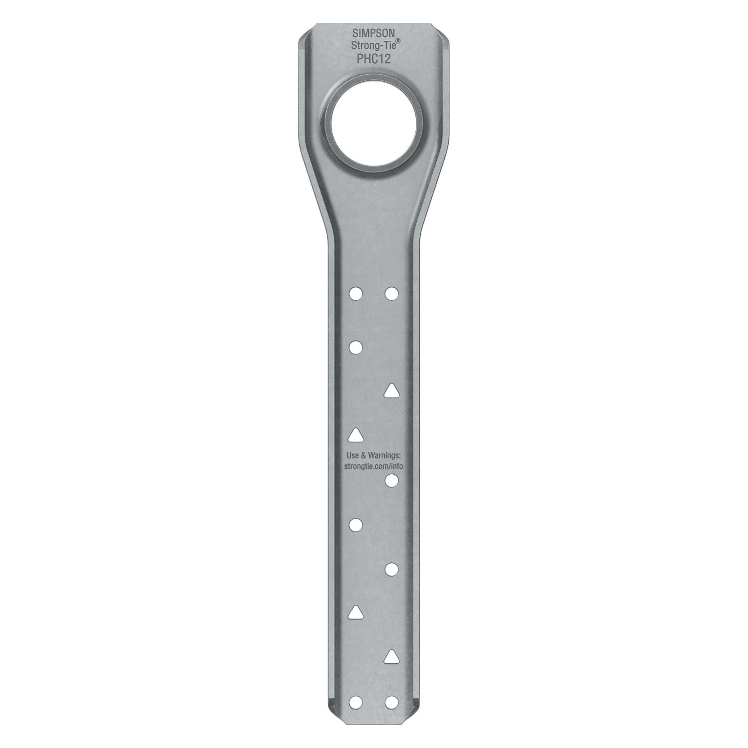 Simpson Strong-Tie PHC12 PHC 10-3/8-in. 12-Gauge Panel Hoist Clip, 50-Pack
