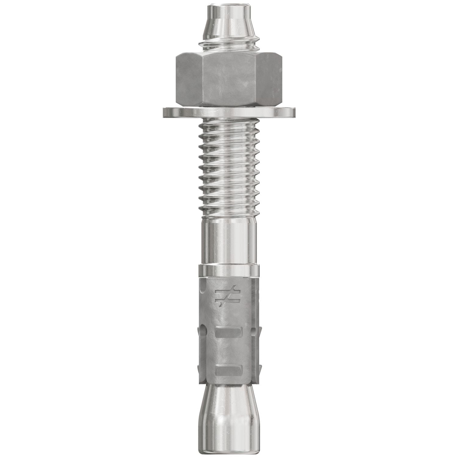 Simpson Strong-Tie STB2-37234S4F50 Strong-Bolt 2, 3/8-in. x 2-3/4-in. Type 304 Stainless-Steel Wedge Anchor, Fully Assembled, 50-Pack