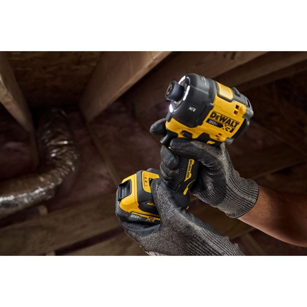 DeWalt DCF870B 20V MAX XR Brushless 1/4-in. Quiet Hydraulic Impact Driver 3.5Ah POWERSTACK Kit