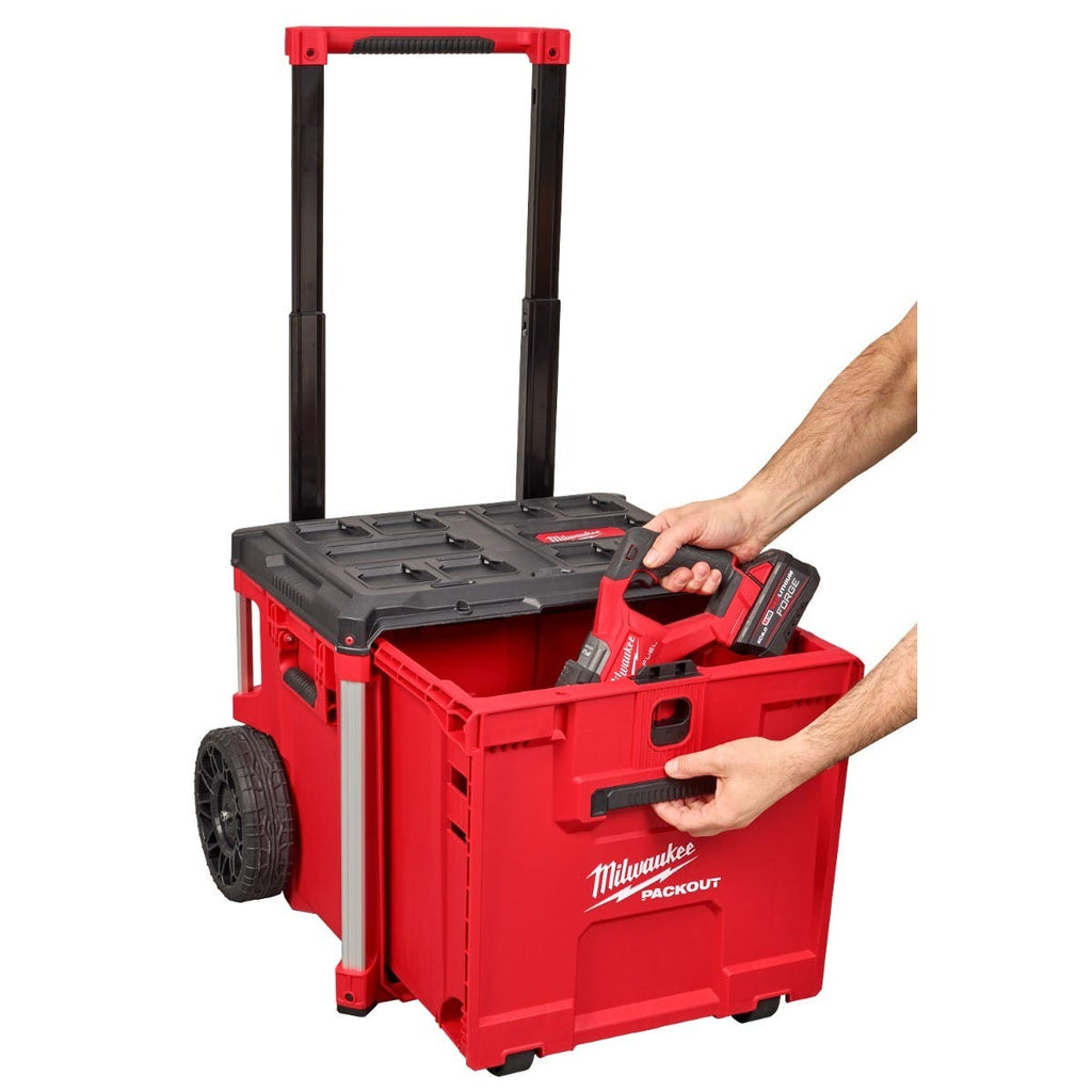 Milwaukee 48-22-8420 PACKOUT Rolling Drawer Tool Box & 48-22-8444 PACKOUT 4-Drawer Tool Box