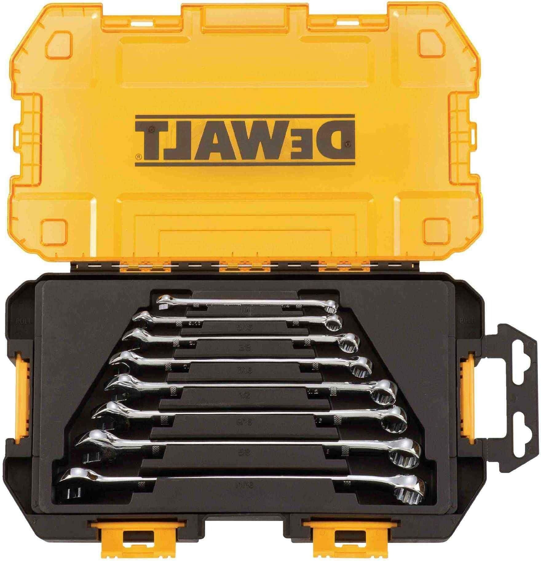 Dewalt DWMT73809 8 Piece Combination Wrench Set