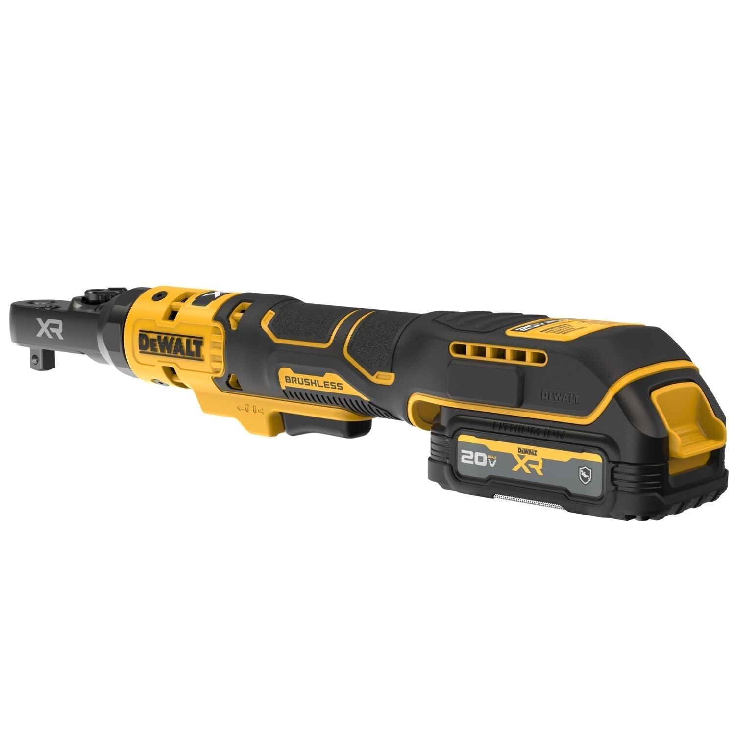 DeWALT DCF520GE1 20V MAX XR Brushless 1/4-in. & 3/8-in. Sealed Head Ratchet 1.7Ah Kit
