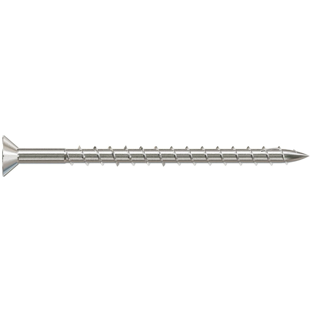 Simpson Strong-Tie S08250WPF1 Deck-Drive DWP WOOD SS Screw, #8 x 2-1/2-in. T-20, Flat Head, Type 305, 1-lb.
