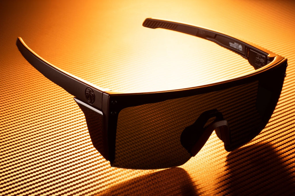 Heat Wave Performance Lazer Face Ultra Black Z87+ Sunglasses