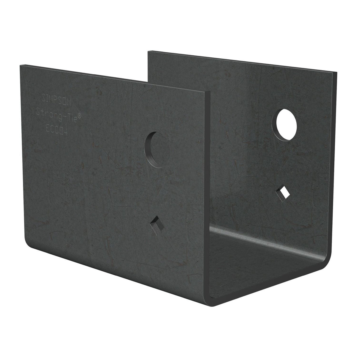 Simpson Strong-Tie ECCO4 ECCO End Column Cap, No Legs, for 4x Beam, 4-in. Height