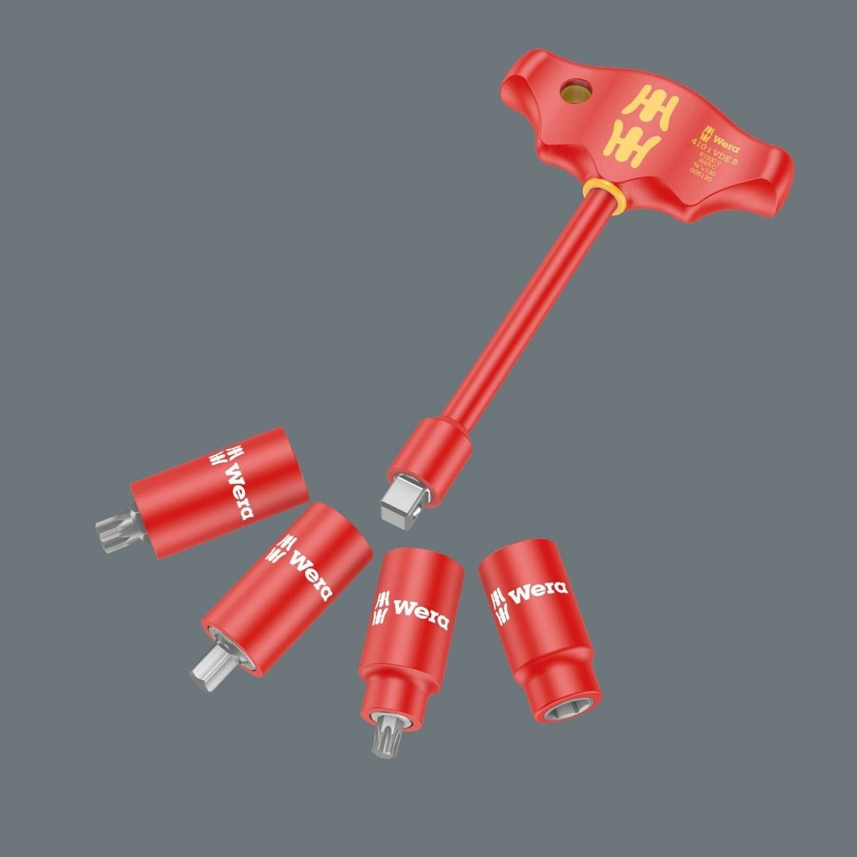 Wera 9726 Foam Insert 8007 B VDE Zyklop VDE Ratchet Set 1, 3/8", 28-Pieces