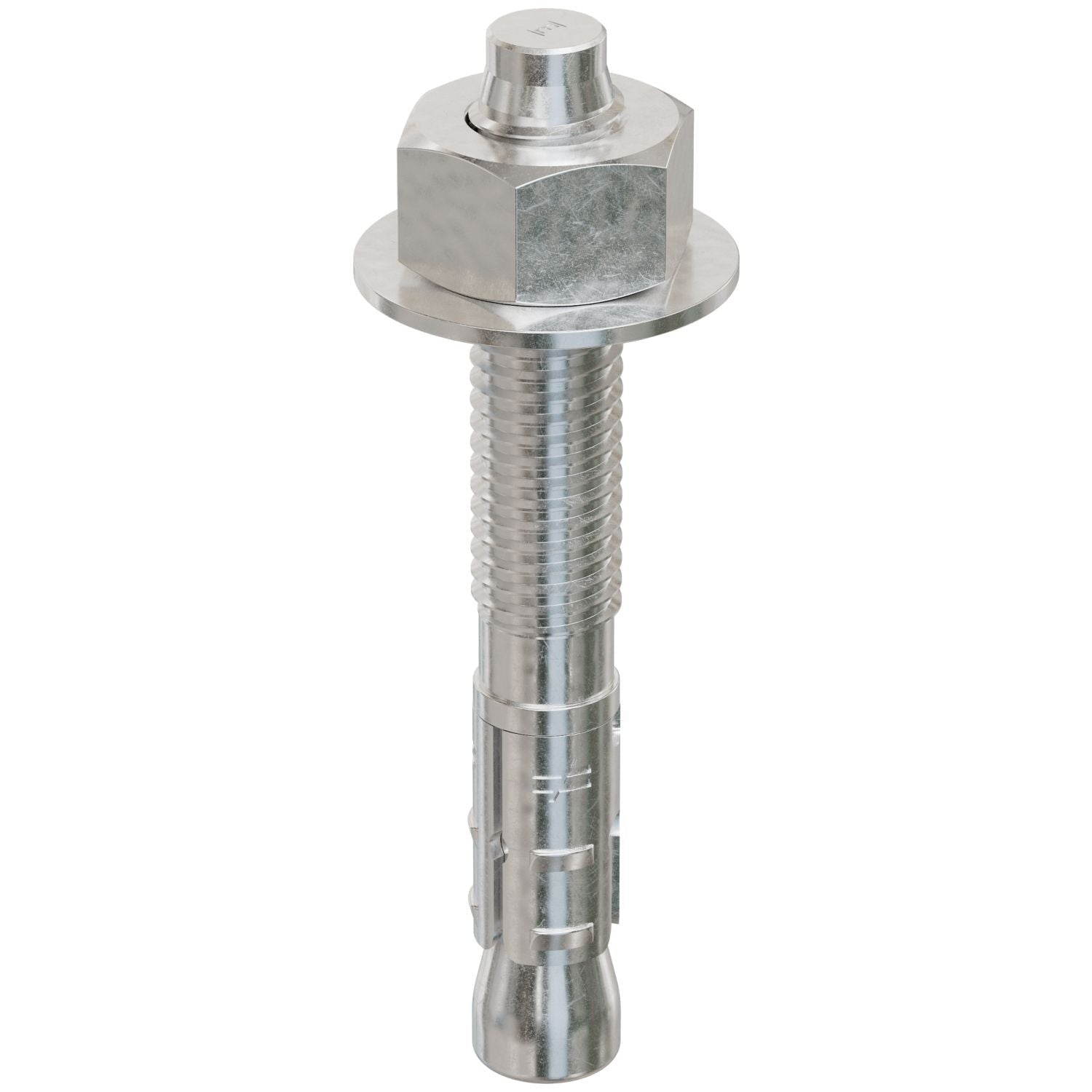 Simpson Strong-Tie STB2-50334S6F25 Strong-Bolt 2, 1/2-in. x 3-3/4-in. Type 316 Stainless-Steel Wedge Anchor, Fully Assembled, 25-Pack