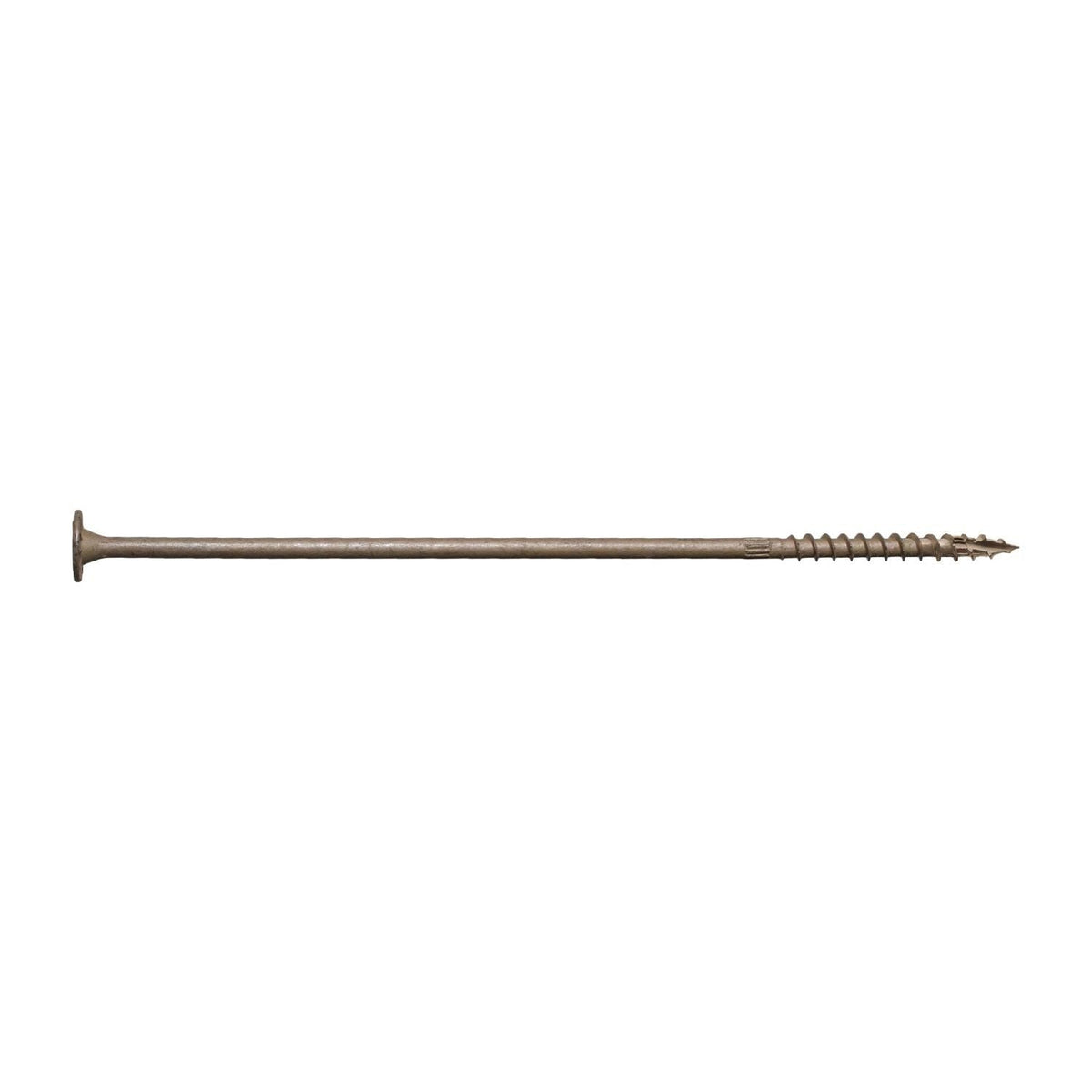 Simpson Strong-Tie Strong-Drive SDWS Timber Exterior Grade Screw, 0.220-in. x 10-in. T40, Tan, 50-Pack (SDWS221000DB-R50)