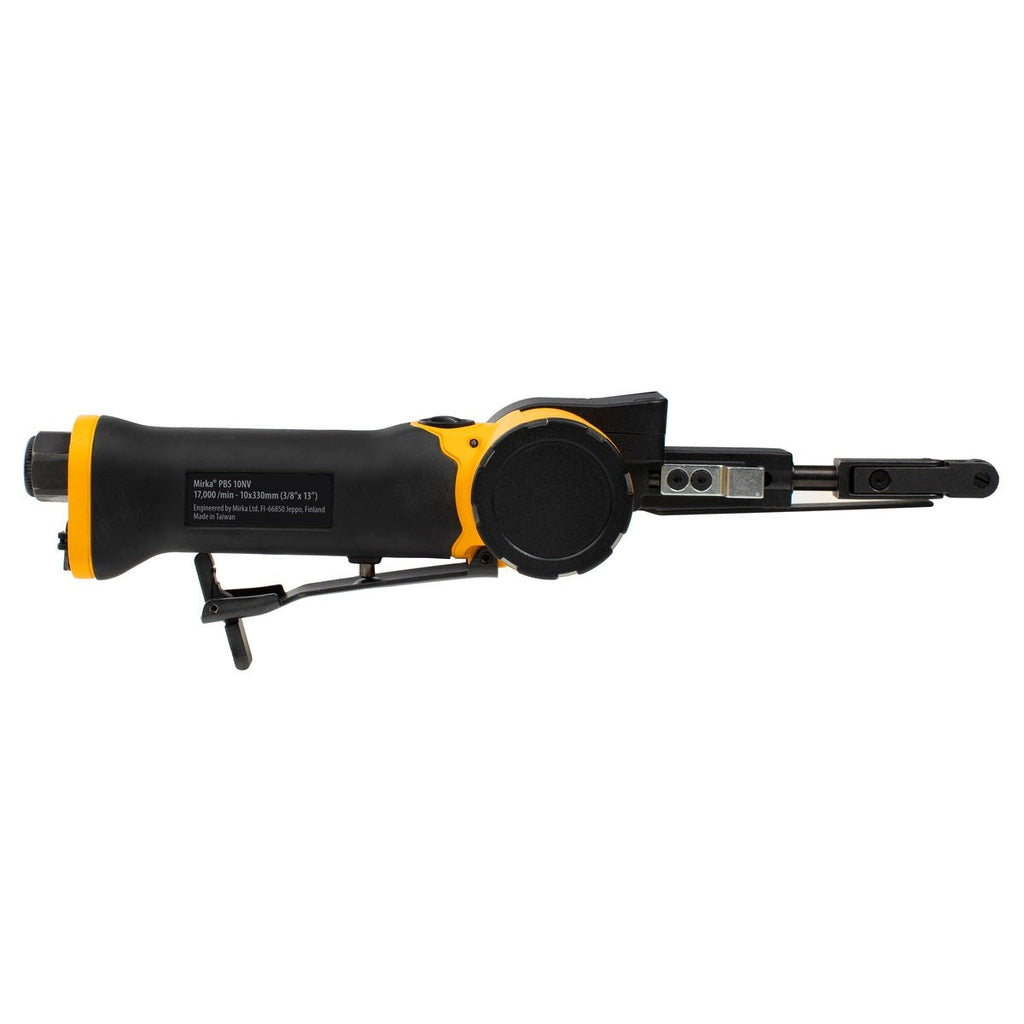 Mirka 0.4-in. x 13-in. Pneumatic Belt Sander Non-Vac for Weld Removal (PBS-10330)