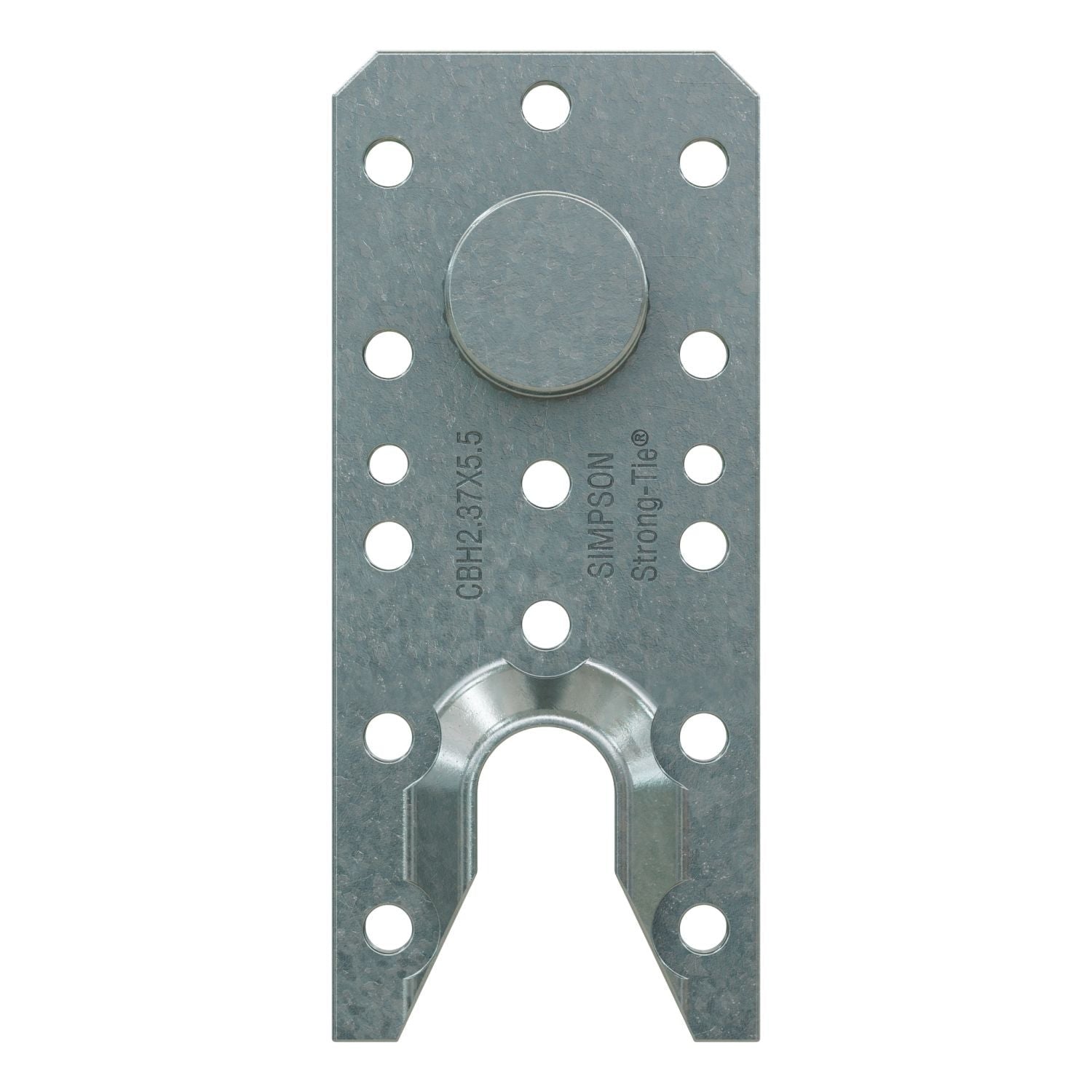 Simpson Strong-Tie CBH2.37X5.5-R10 CBH 2-3/8-in. x 5-1/2-in. Joist to Beam or Column Concealed Hanger, 10-Pack