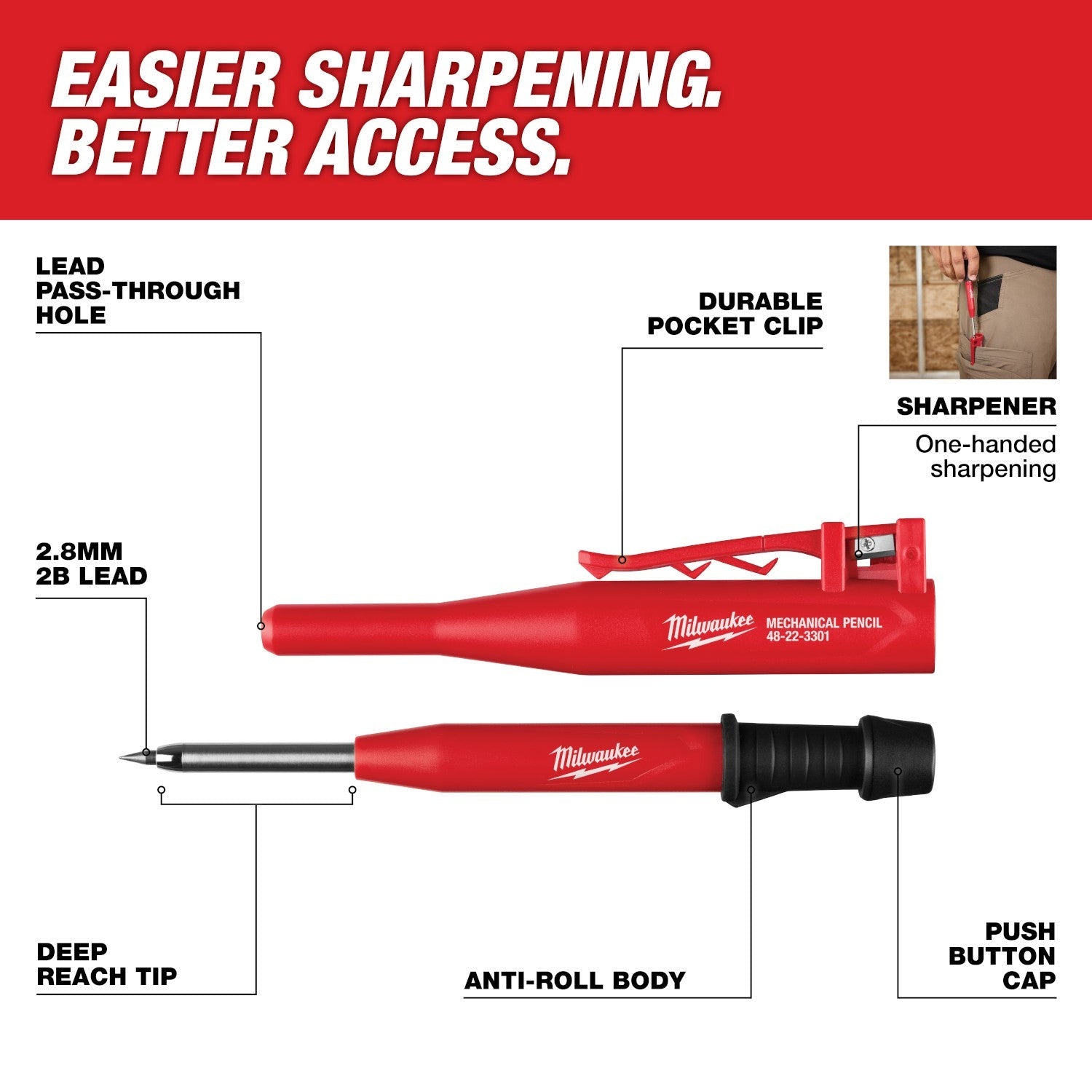 Milwaukee Jobsite Marking Kit