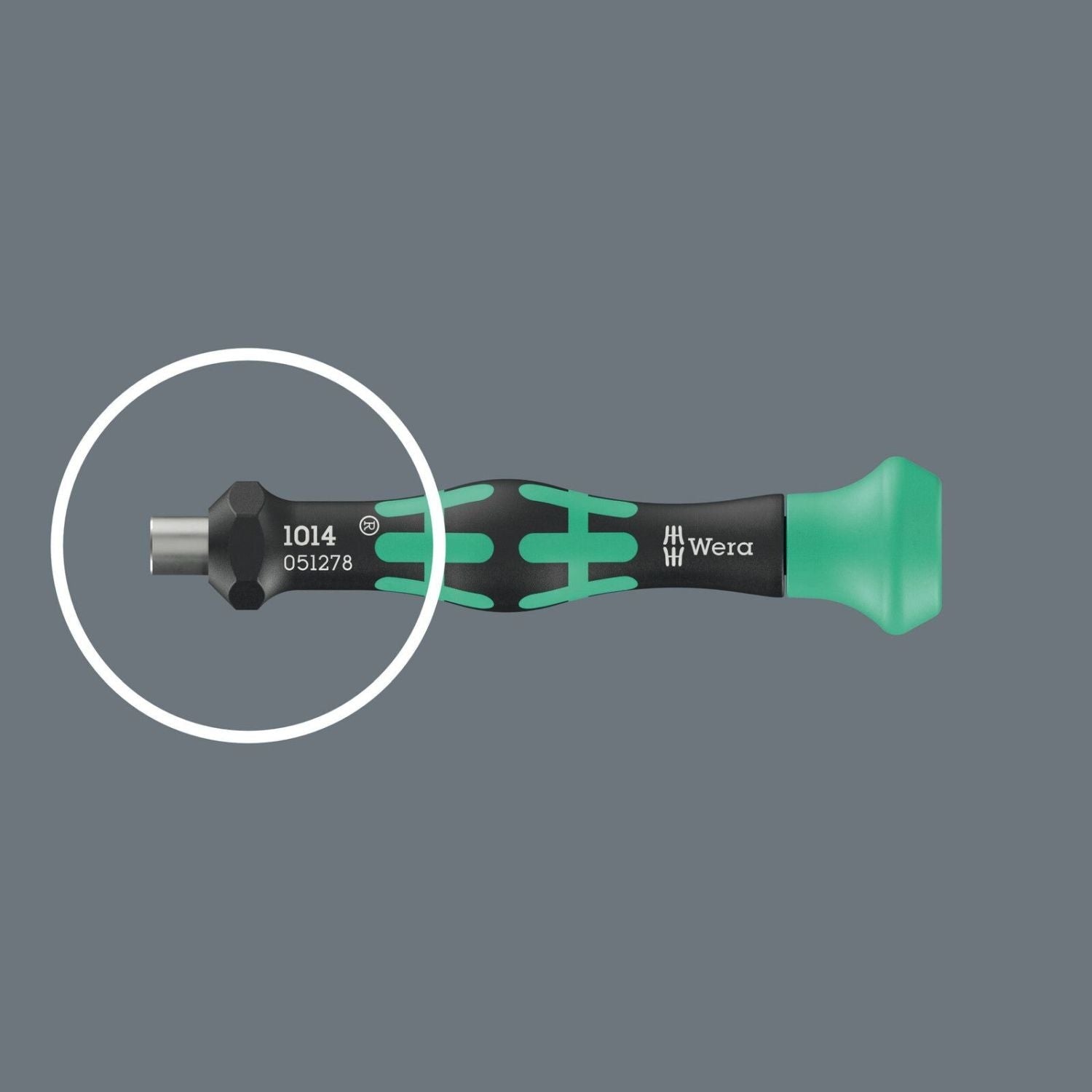Wera 1014 Kraftform Micro Bitholding Screwdriver, 4x80-mm.