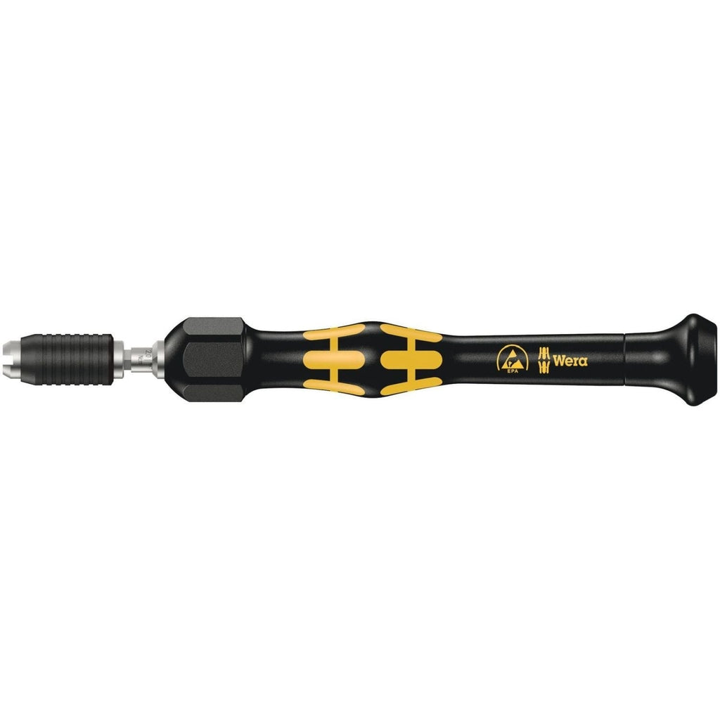 Wera 1430 Esd Kraftform Micro Adjustable Torque Screwdrivers (0.02-0.11 Nm) With Quick-Release Chuck, 1431 Esdx0.05-0.11 Nm