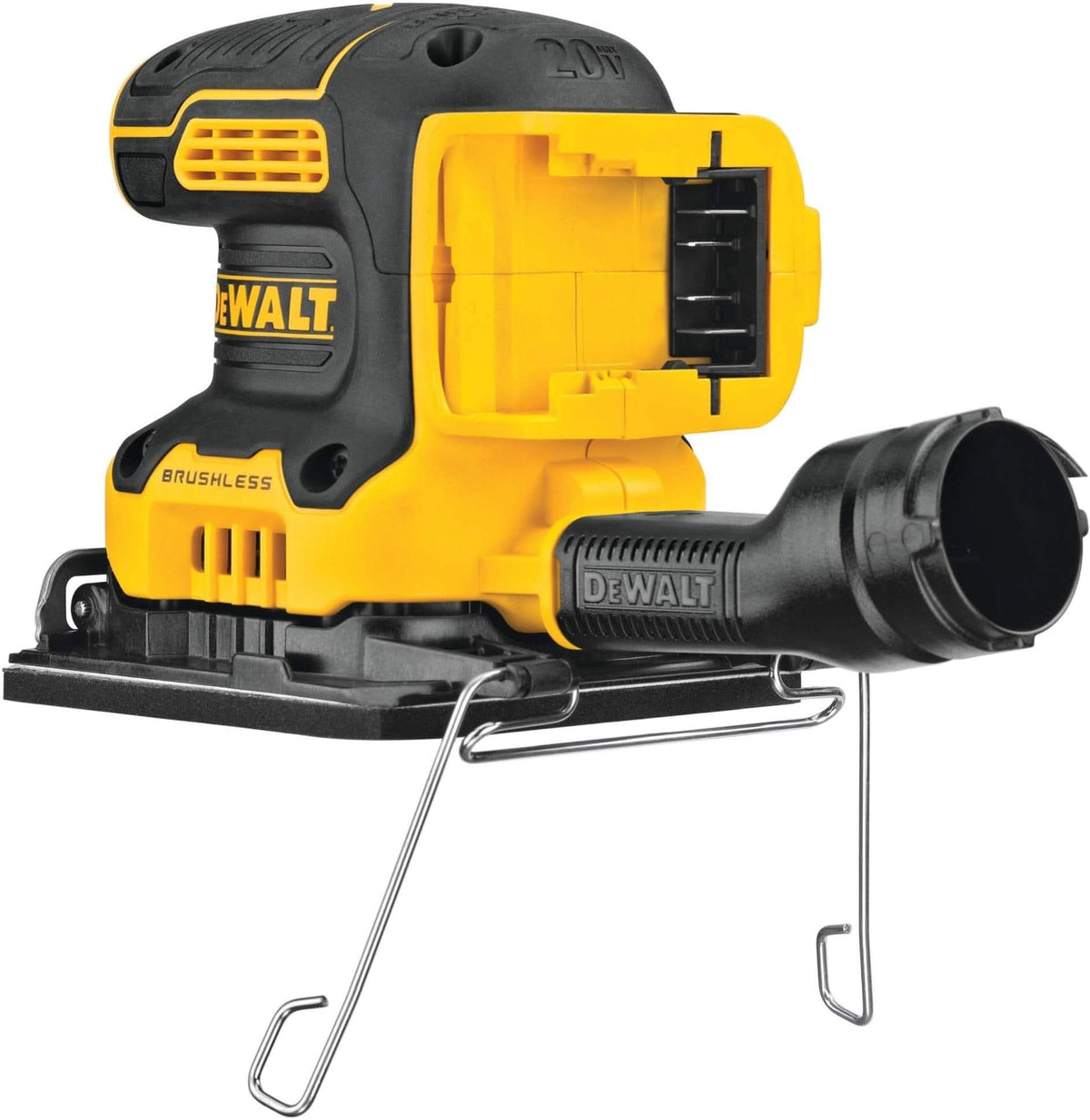 DeWalt DCW200B 20V MAX XR Brushless 1/4-Sheet Cordless Sander w/ 5.0Ah Battery