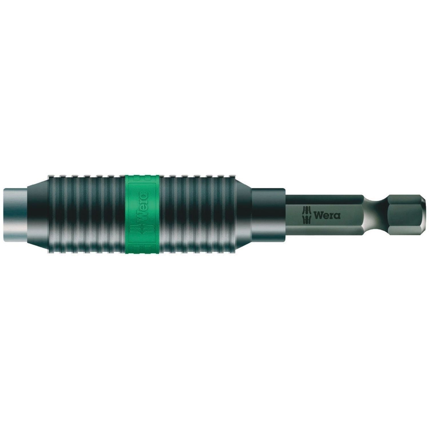 Wera 897/4 R Rapidaptor Bitorsion Universal Bit Holder, 1/4-in.x75-mm.
