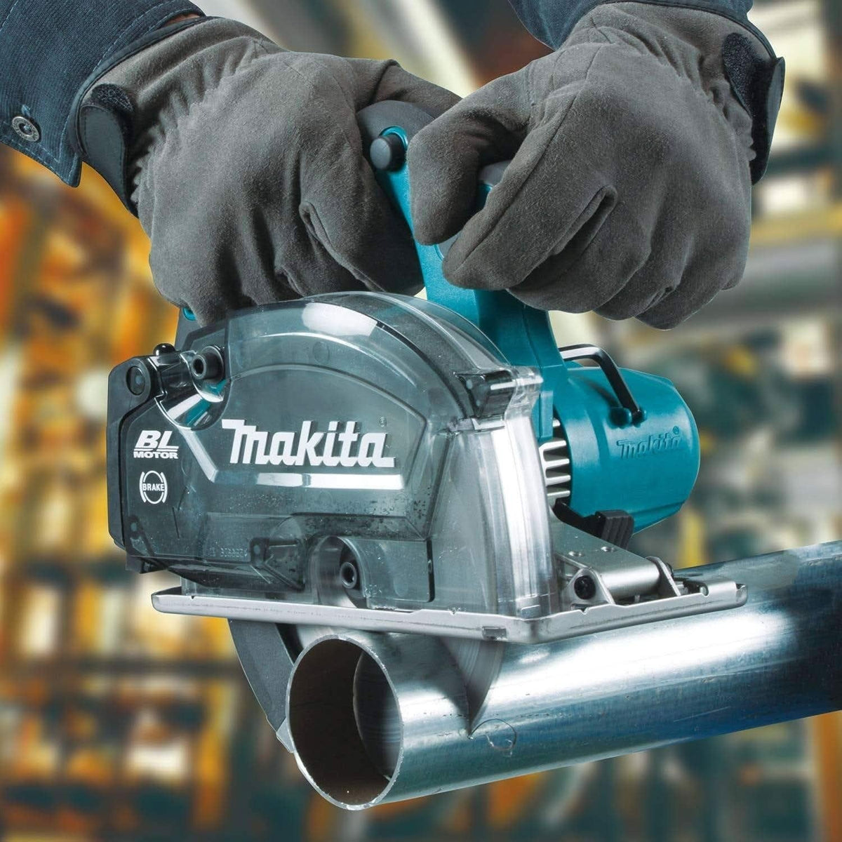 Makita XSC04Z 18V LXT Brushless 5-7/8" Metal Cutting Saw with Electric Brake, Tool Only