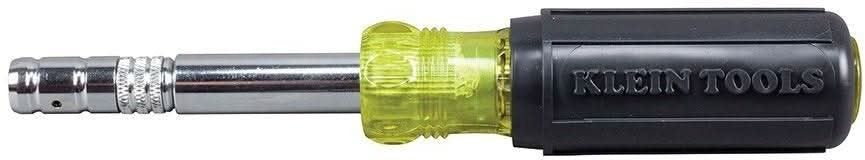 Klein 32596 HVAC Slide Drive Multi-Bit Screwdriver / Nut Driver, 8-in-1