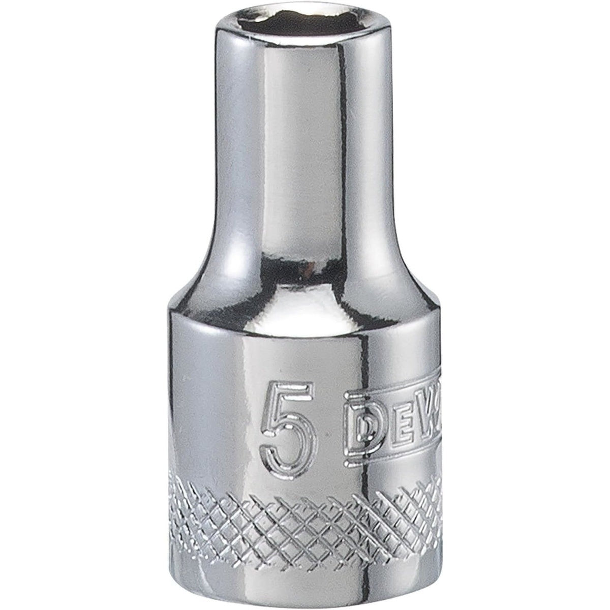 DEWALT 5 mm 1/4-in. Drive 6-Point Deep Metric Socket with DirectTorque Technology (DWMT86102OSP)