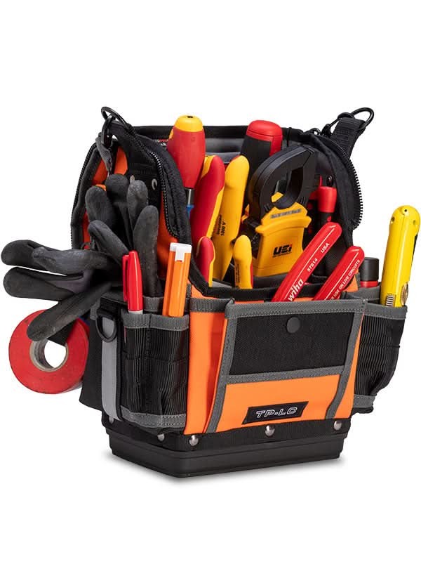 Veto Pro Pac TP-LC HI-VIZ ORANGE Compact Zippered Technician's Tool Pouch
