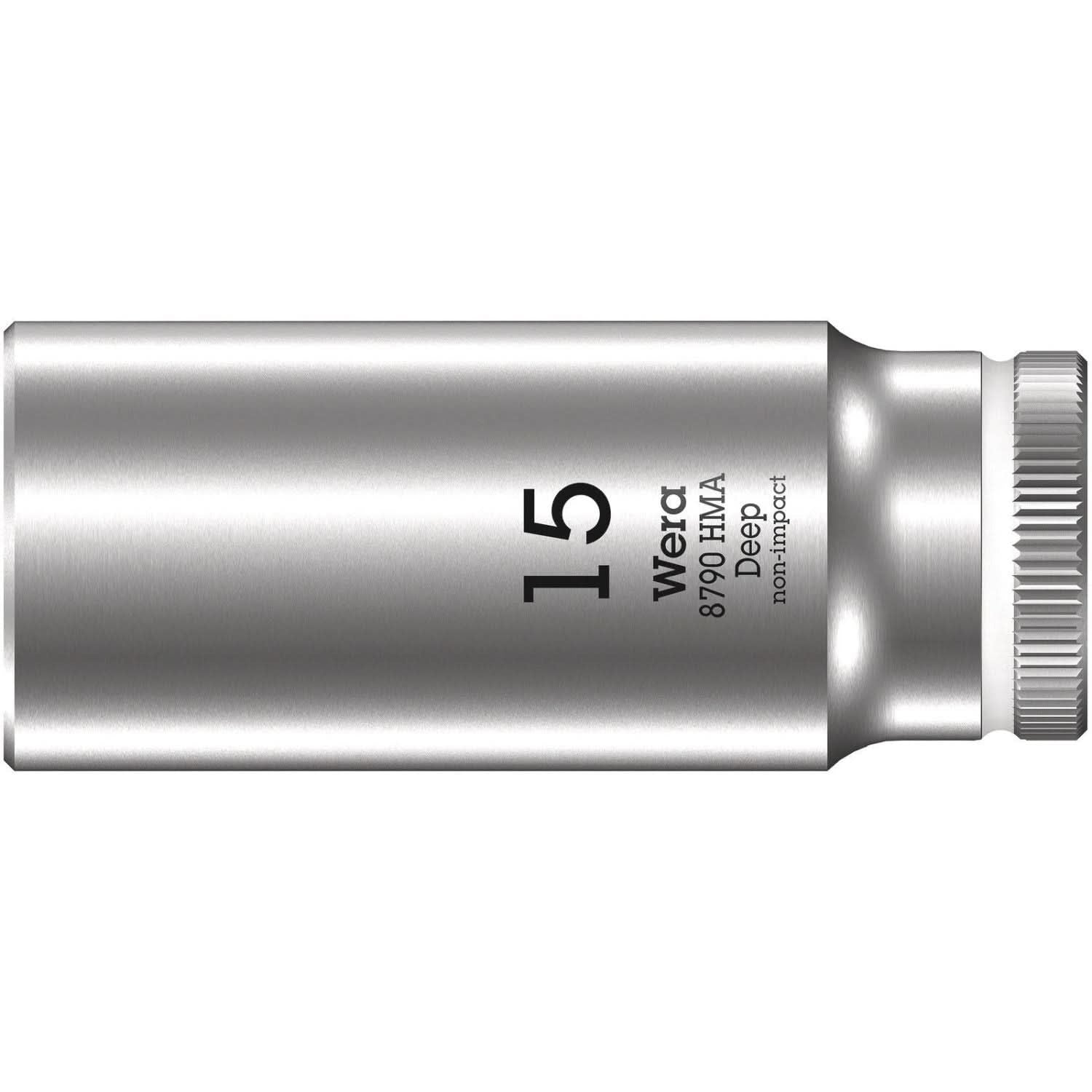Wera 8790 Hma Deep 1/4-in. Socket, 15x50-mm.