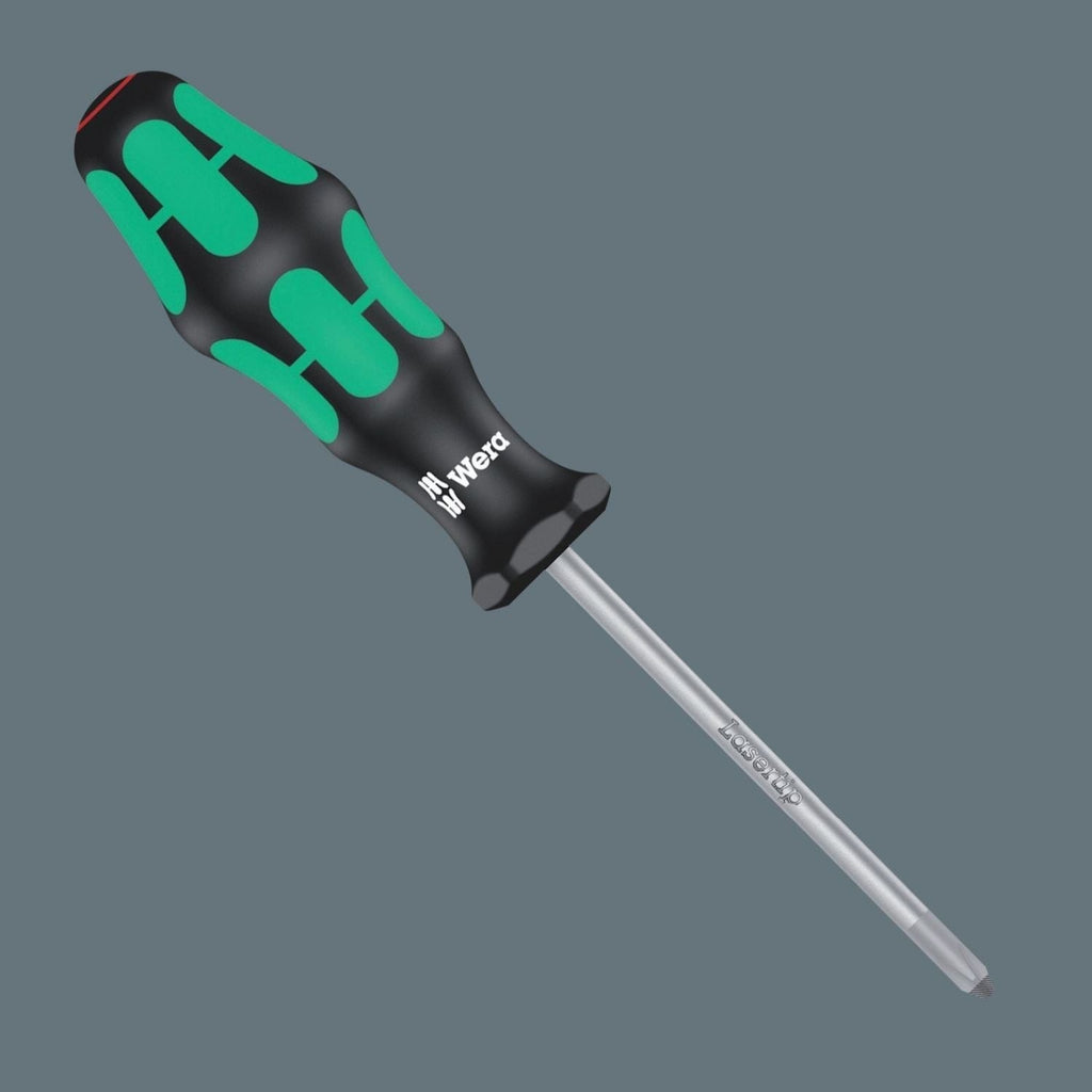 Wera 9650 Magnetic Rail Kraftform Screwdriver Set, 9-Pieces