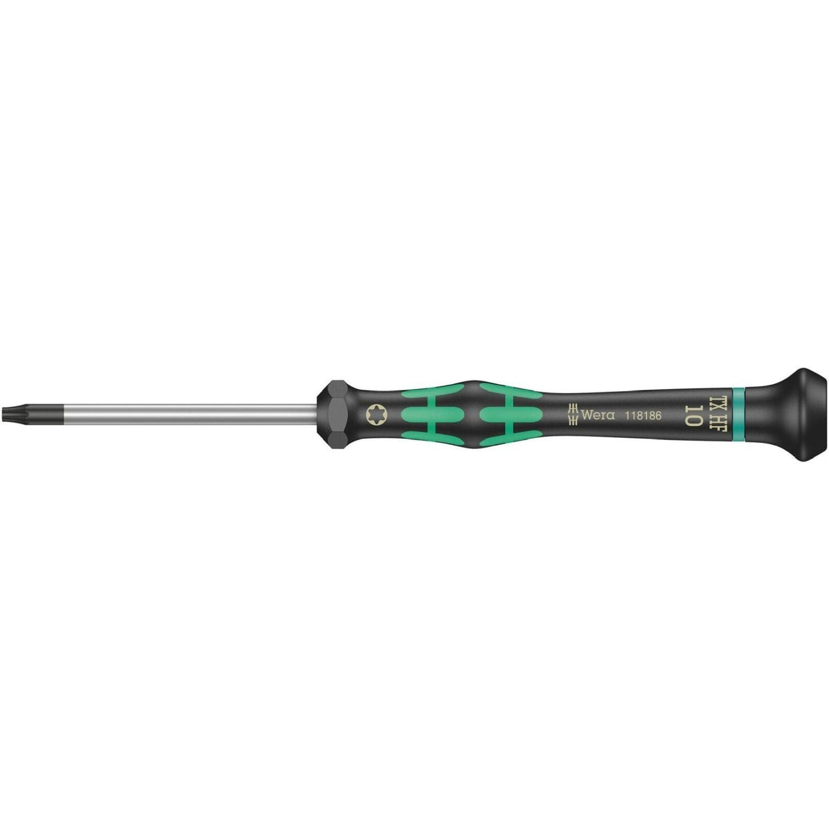 Wera 2067 Torx Hf Screwdriver With Holding Function For Electronic Applications, Torx 10x60-mm.
