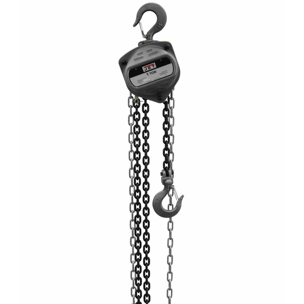 Jet 101913 S90-100-30 1-Ton Hand Chain Hoist With 30-Foot Lift