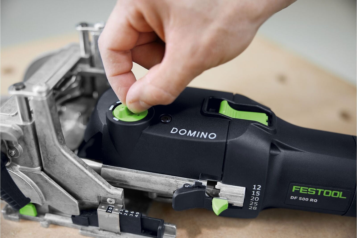 Festool Domino Joiner DF 500 RQ Set w/ 1066-Piece Tenon Assortment (Updated 2026 Model)