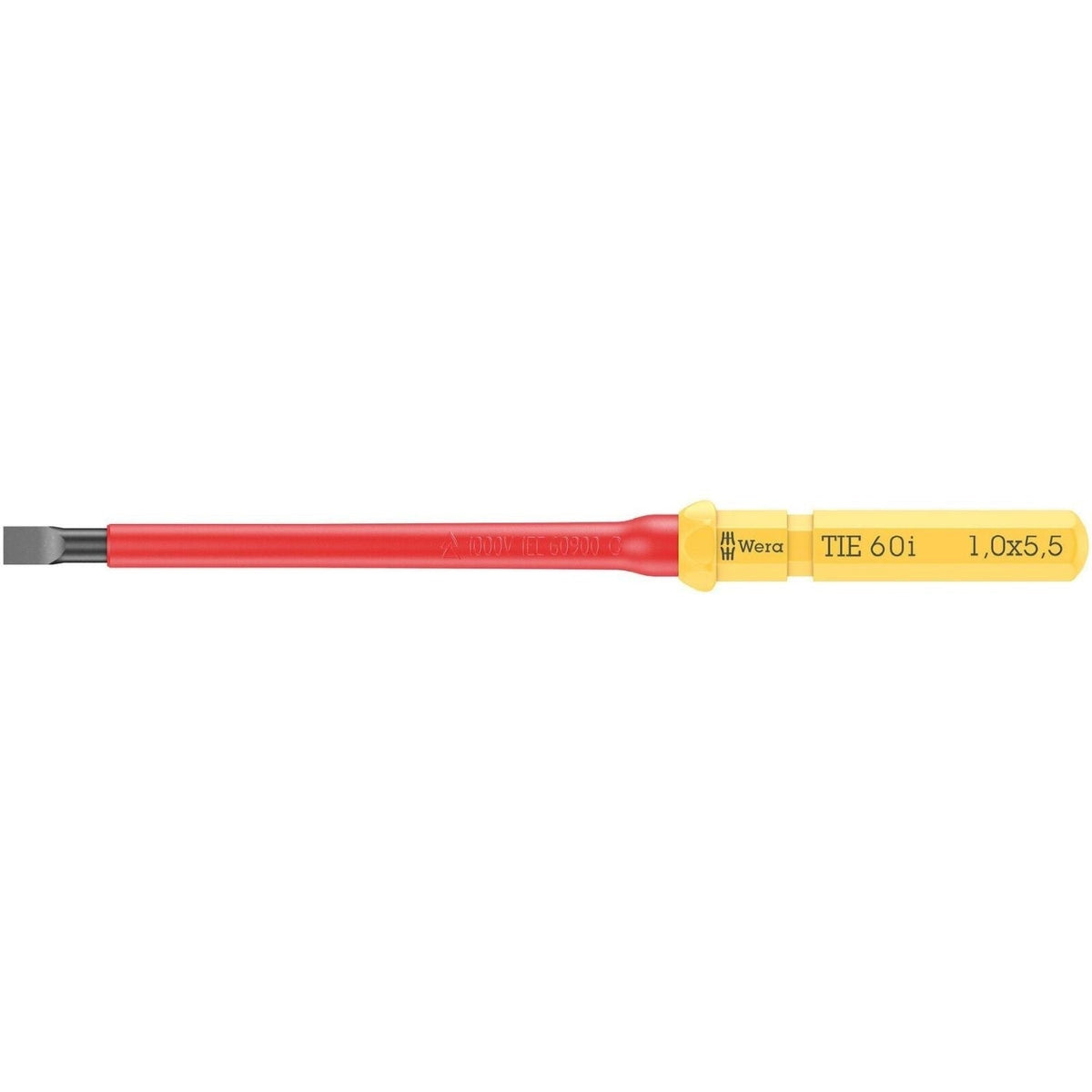 Wera Kraftform Kompakt VDE 60 I Take It Easy, 0.6x3.5x157-mm.