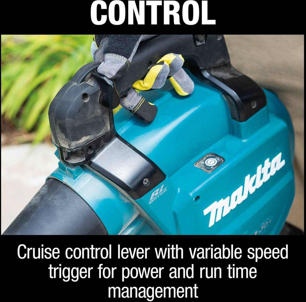 Makita XBU04PTV 36V (18V X2) LXT Brushless Blower Kit with Vacuum Attachment Kit (5.0Ah)