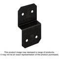 Simpson Strong-Tie APVDJT1.75-6 Outdoor Accents Avant Collection 5-in. ZMAX, Black Powder-Coated Deck Joist Tie for 1-3/4-in. Wood