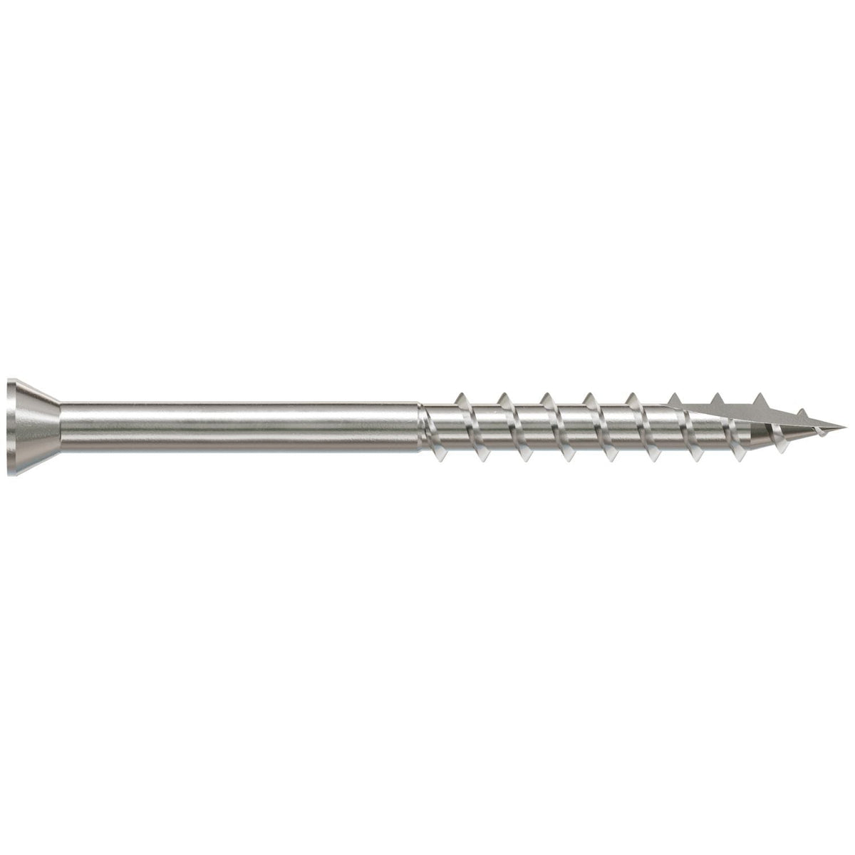 Simpson Strong-Tie S07200FB1 Trim-Head Screw, Square Drive, #7 x 2-in. #1 SQ, Type 305, 1-lb.