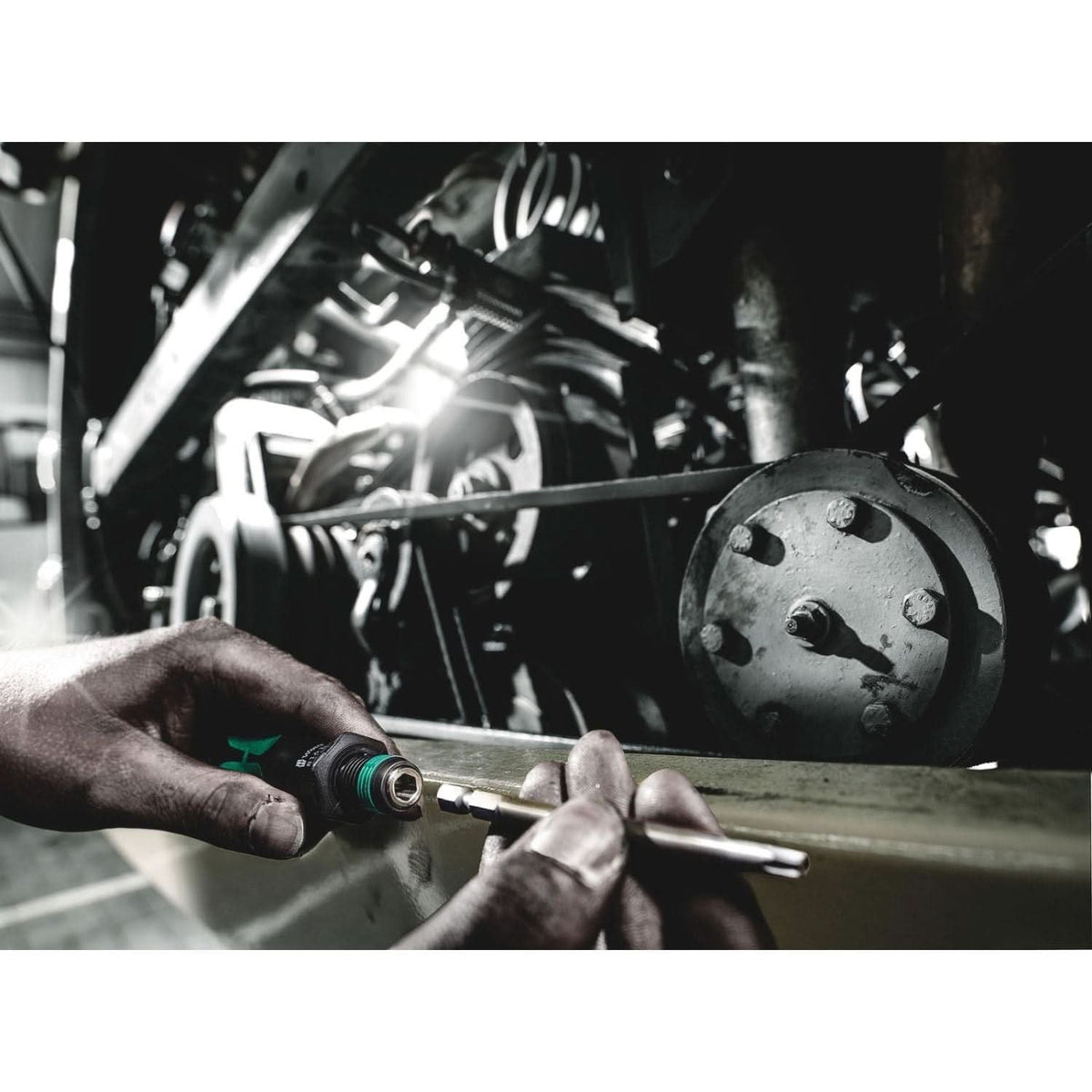 Wera 816 R Bitholding Screwdriver With Rapidaptor Quick-Release Chuck, 1/4-in.x119-mm.