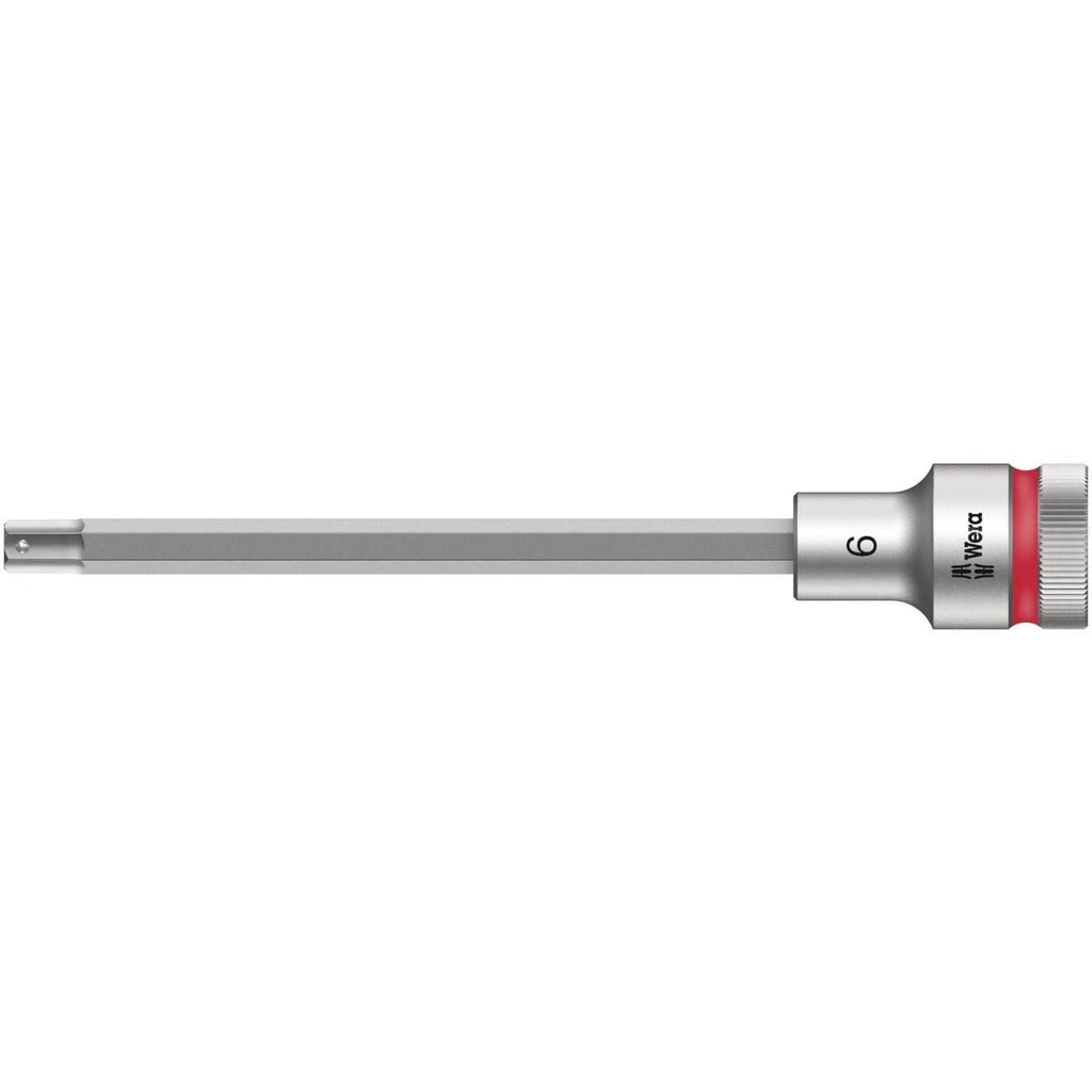 Wera 8740 C Hf Zyklop Bit Socket With 1/2-in. Drive With Holding Function, 6x140-mm.