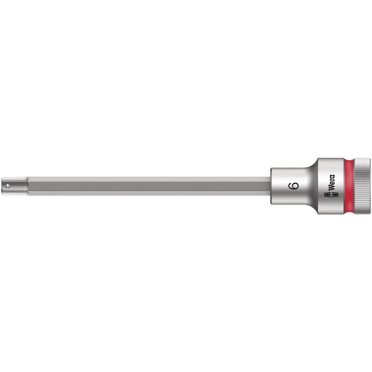 Wera 8740 C Hf Zyklop Bit Socket With 1/2-in. Drive With Holding Function, 6x140-mm.