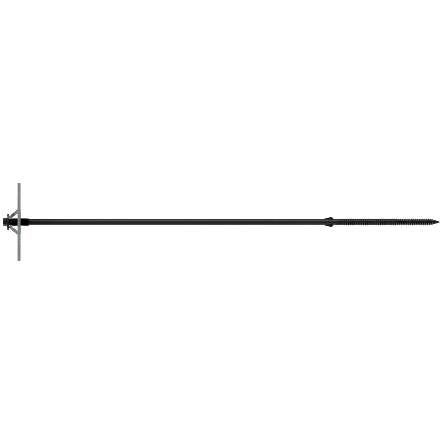 Simpson Strong-Tie SDWF2720-TUW Strong-Drive SDWF FLOOR-TO-FLOOR Screw, 0.270-in. x 20-in. 5/16 Hex, E-coat, 25-Pack