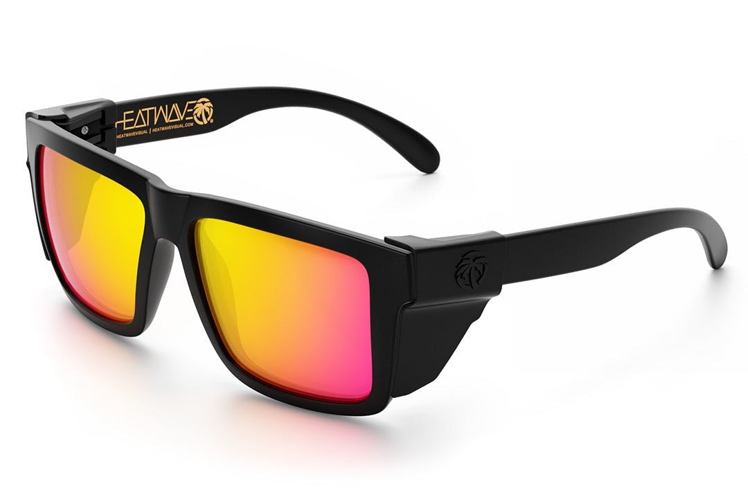 Heat Wave XL VISE Z87 Black Frame Tropic Lens Sunglasses