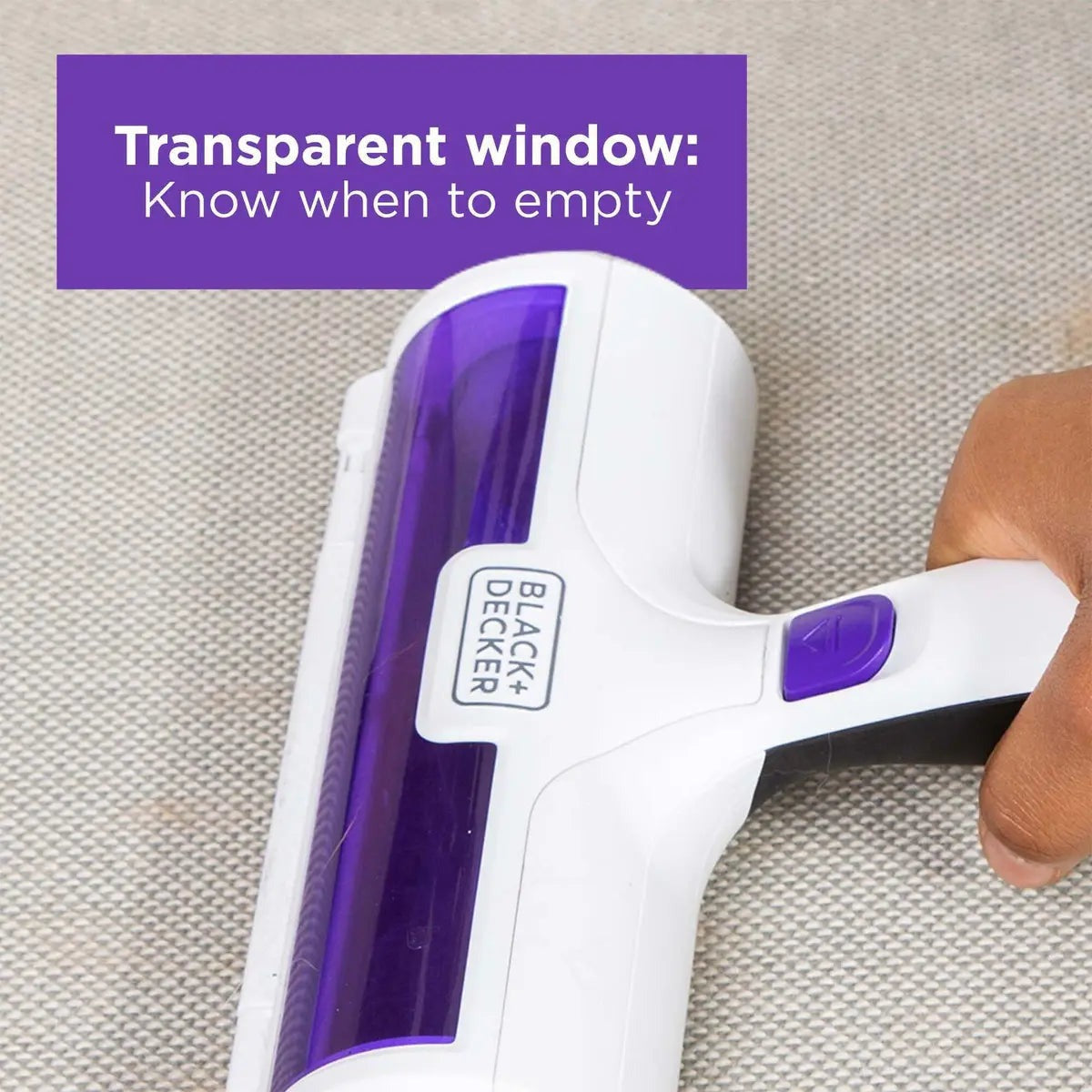 Black + Decker Reusable Pet Hair Remover (HMSCT0001)