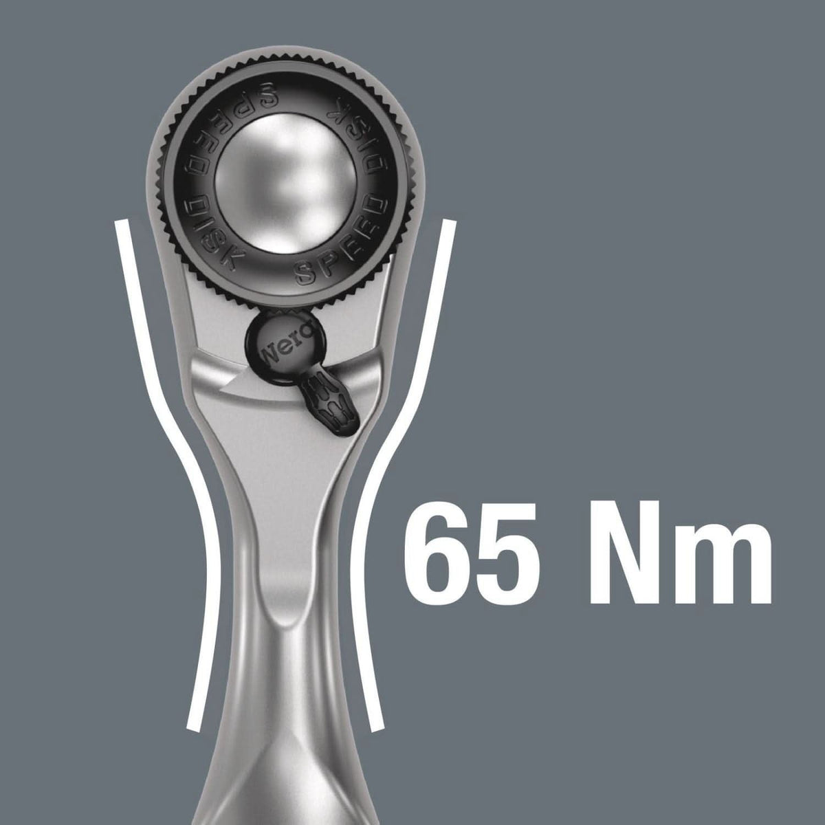 Wera 8008 A Zyklop Mini 3 Ratchet With 1/4-in. Drive, 1/4-in.x87-mm.