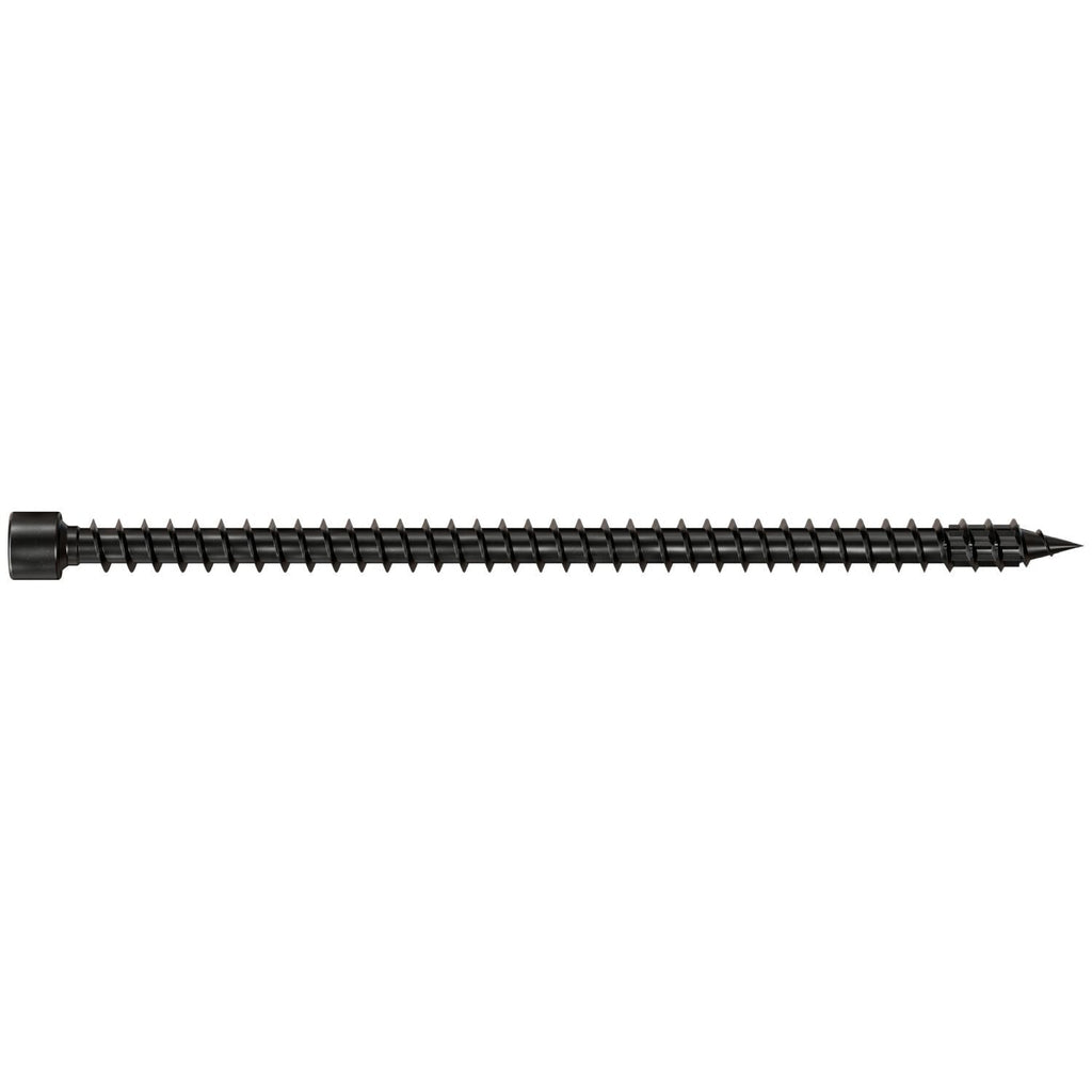 Simpson Strong-Tie SDCFC8X160 Strong-Drive SDCFC TIMBER-CFC Screw, 0.315-in. x 6-1/4-in. T40, E-Coat, 250-Pack