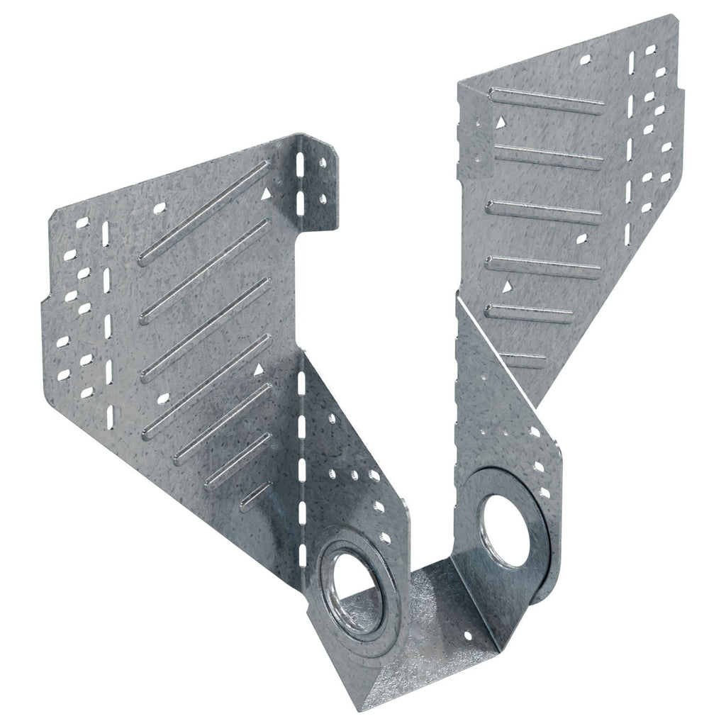 Simpson Strong-Tie LSSR210-2Z LSSR Light Field-Adjustable Rafter Hanger for Double 2x